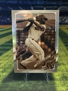 2021 Topps Chrome Sepia Refractor Jackie Bradley JR. #161 Boston Red Sox - Picture 1 of 2