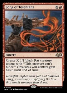 Magic The Gathering MTG SONG OF TOTENTANZ Wilds of Eldraine NM Near Mint - Picture 1 of 1