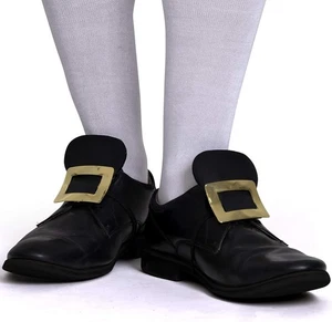 Skeleteen Colonial Shoe Buckle Accessories - Historical Gold Buckles... - Picture 1 of 7