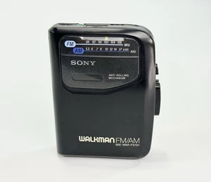 Sony Walkman WM-FX101 Working AM/FM Radio Cassette Tape Player NEW BELT - Picture 1 of 9