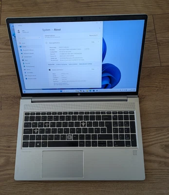 HP Probook 455 G8 Ryzen 5 5600U 2.30GHz 16GB RAM 256GB SSD 15.6" FHD Radeon 594 - Image 1 of 4