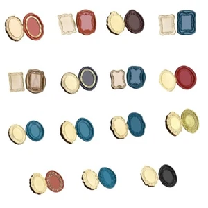Photo Frame Wax Seal Stamp Vintage Can Hold Photos Sealing Stamp Head for Card - Picture 1 of 23