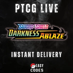 Darkness Ablaze Codes Booster Pokemon TCG Live Pack Instant delivery - Picture 1 of 2
