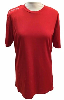 Unisex STANNO CLIMATEC Activewear Red Sports T-shirt U.K. Medium  - Image 1 of 4