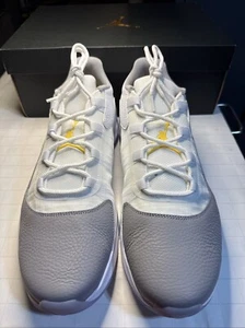 Air Jordan 11 CMFT Low White/Topaz Gold-Cement Grey Men CW0784-107 Size 16 (NWB) - Picture 1 of 15