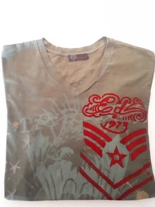Fashion stylish authentic Ed Hardy t shirt, Men's Medium - Picture 1 of 5