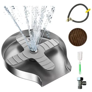 Stainless Steel Glass Rinser for Kitchen Sinks,Bottles Washer For Bar - Picture 1 of 6