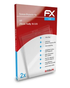 atFoliX 2x Screen Protector for HP ZBook Firefly 16 G10 clear - Picture 1 of 8