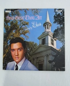 ELVIS PRESLEY LP AQL1-3758 HOW GREAT THOU ART RARE CATALOG NUMBER NM/EX, RCA Vic - Picture 1 of 4