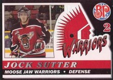 2006-07 Moose Jaw Warriors #22 Jock Sutter