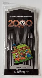 Spilla Disney Countdown to the Millennium Tre Porcellini #13 NUOVA SIGILLATA - Foto 1 di 3