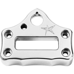 Blingstar Billet 1 1/8" Handlebar Handle Bar Clamp Top Polished Kawasaki KFX450R - Picture 1 of 1