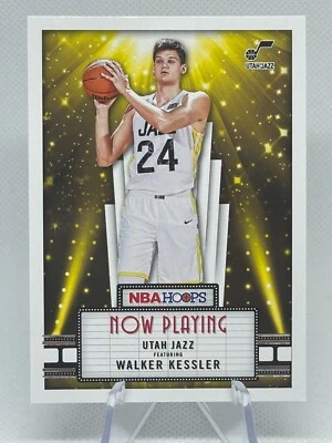 2022-23 Walker Kessler Rookie Now Playing Hoops Utah Jazz #19 - Image 1 of 2