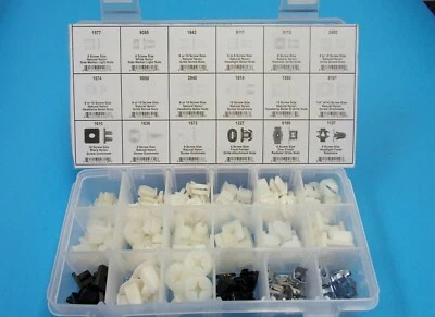 Fits Suzuki Nylon Grille Headlamp Marker Fender Grommet Bezel Screw Clips Kit - Image 1 of 4