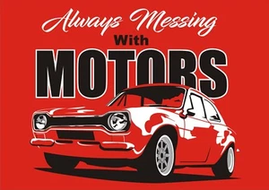 Mk1 Escort Accessories T Shirt Classic Car Mexico RS1600, 2000 - Picture 1 of 7