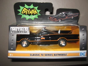 Jada Metals die cast Batmobile 1/32 mint in mint box TV style 1966 classic - Picture 1 of 2