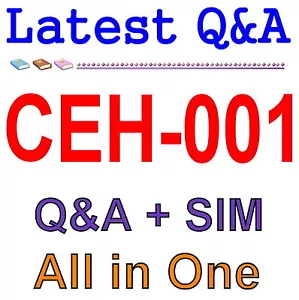 Preguntas y respuestas + SIM examen CEH-001 certificado por GAQM - Imagen 1 de 1