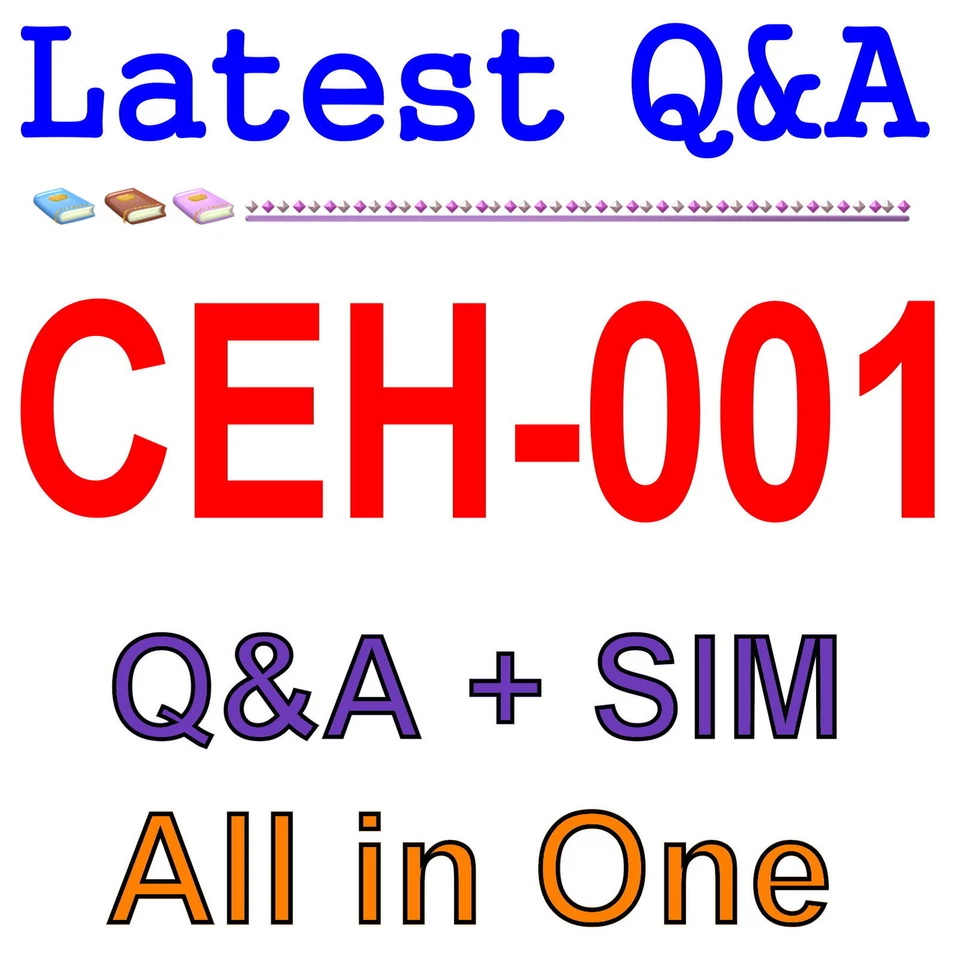 GAQM Certified Ethical Hacker CEH-001 Exam Q&A+SIM - Image 1 of 1