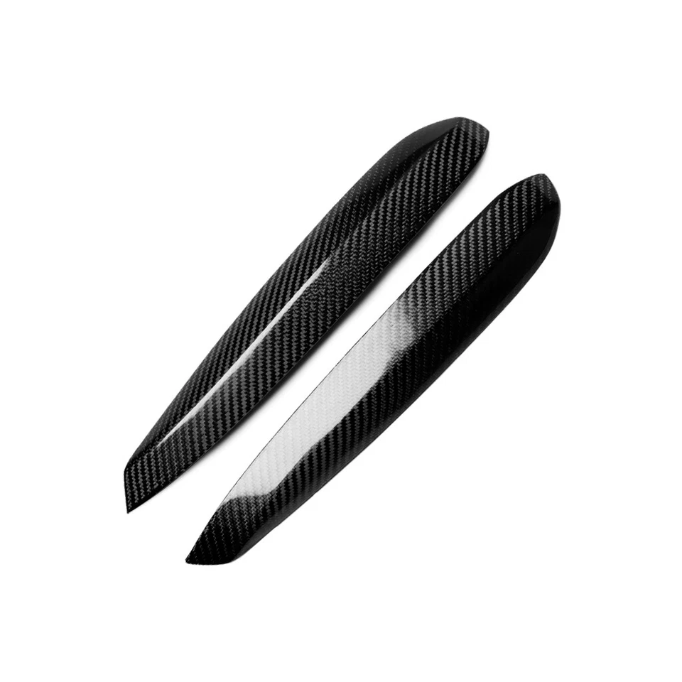 Наклейка отделка бровей автомобильная фара подходит для Volkswagen Golf 3 MK3 1992-1999 карбоновая - Изображение 1 из 4