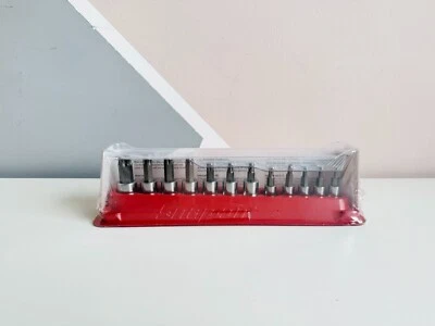 *NEW* Snap On 12-pc Combination Drive TORX® Bit Standard Socket Set 212EFTXY - Image 1 of 4