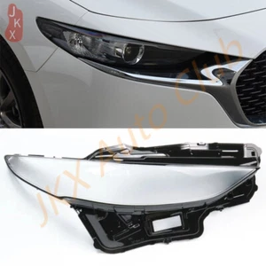 For Mazda 3/ Axela 2019-2024 p Right Side Headlight Clear Lens Frame + Seal Glue - Picture 1 of 12