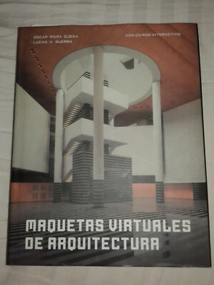 Maquetas virtuales de arquitectura (Español) Tapa dura –1996 con CD Luis Guerra - Imagen 1 de 4