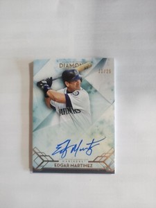 2020 Topps Diamond Icons Edgar Martinez Auto Blue #14/25