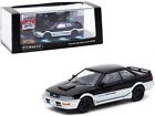Toyota Corolla Levin Ae92 Black And Silver 1/64 Diecast Model Car By Tarmac Wor