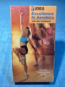 Excellence In Aerobics With Kari Anderson (VHS) 1993 SEALED - Picture 1 of 13