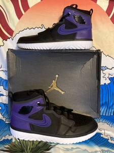 jordan 1 high react purple