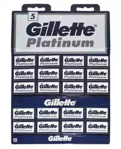 100 Gillette Platinum Double Edge Razor Shaving Blades for Safety Razors Russia - Picture 1 of 1