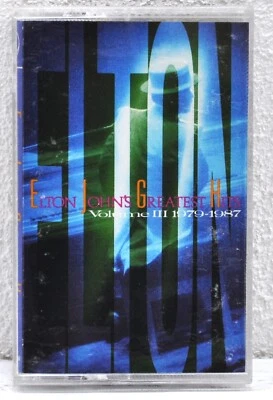 Elton John's Greatest Hits Volume III 1979-1987  Cassette   Geffen  M5G 24153 - Image 1 of 4