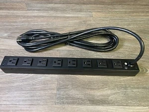 CyberPower PDU15B8R 8-Outlet Rackmount Power Distribution Unit - 120V/15A - Picture 1 of 4