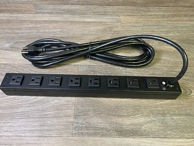 CyberPower PDU15B8R 8-Outlet Rackmount Power Distribution Unit - 120V/15A - Image 1 of 4