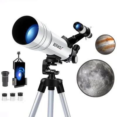 Telescope HD 400/70mm for Adults Refractor Astronomy Telescope - Watching The  - Image 1 of 4