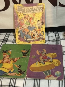 Vintage 1960’s Walter Lantz Kids Puzzle Lot Woody Woodpecker Space Mouse Wally - Picture 1 of 8