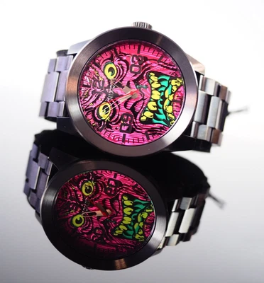 Nixon Santa Cruz Corporal Watch Gunmetal / Pink / Roskopp New with Tags - Image 1 of 4