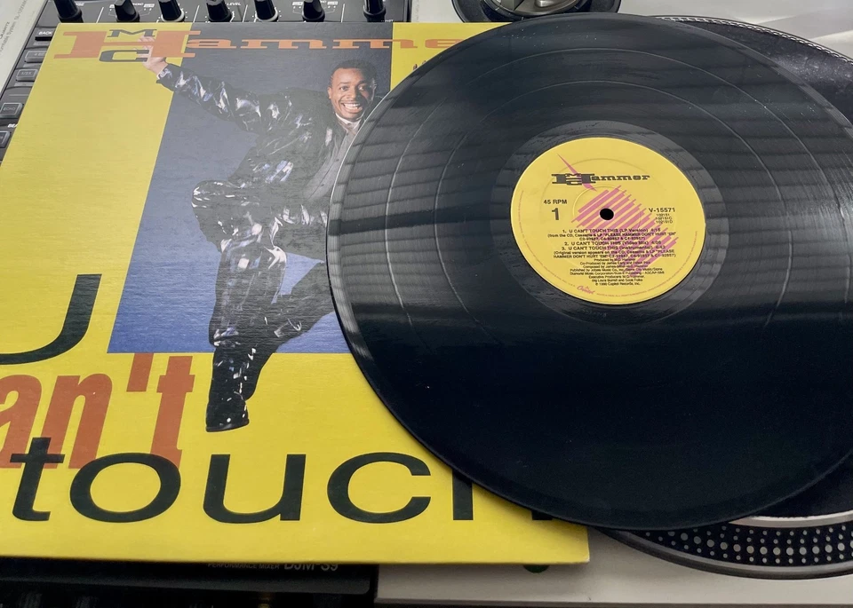 MC Hammer – U Can't Touch This Original 1990 Press 12" in Picture Cover VG+/VG+ Foto 1 de 2