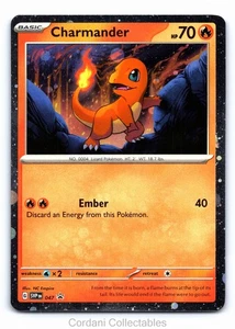 Charmander SVP047 - Scarlet & Violet 151 - Cosmos Holo Pokemon Card - Near Mint - Picture 1 of 2