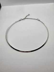 Passe Metall Halsband Halsband Edelstahl Halskette 20" verstellbar - Bild 1 von 6