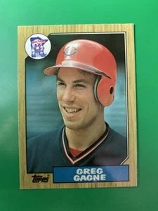 1987 Topps Tiffany Greg Gagne Minnesota Twins #558 - Picture 1 of 2
