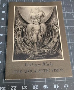 *RAR* (1974) Harvey Stahl WILLIAM BLAKE THE APOCALYPTIC VISION (Manhattan) #ART - Bild 1 von 16