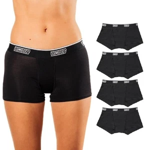 Absorbent Boy Short: Period Protection Underwear for Women and Teens - 4 Pack... - Picture 1 of 8