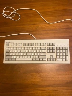 Dell Quietkey Vintage Keyboard - NOT WORKING/FOR PARTS - Image 1 of 4