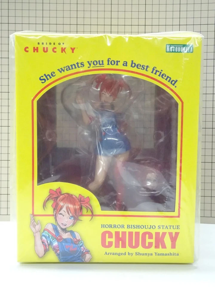 Kotobukiya HORROR Bishoujo Chucky Figure Statue horror movie new and Unopened - Image 1 of 4