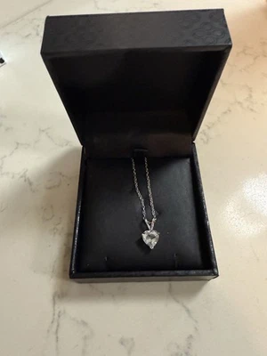 Lafonn心形单颗项链 — 第 1/4 张图片