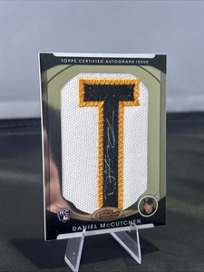 Daniel McCutchen 2010 Topps Finest Letter T Auto Patch RC /106 Pittsburgh Pirate - Bild 1 von 2