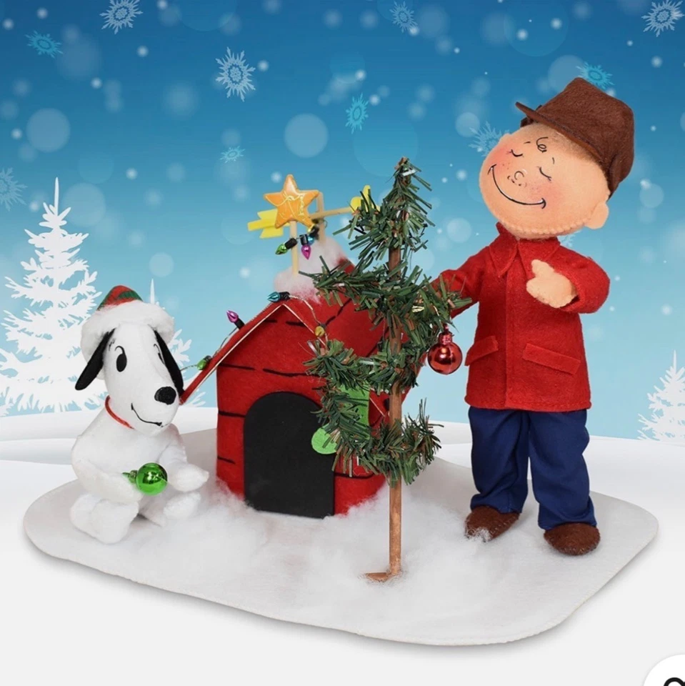 Annalee Charlie Brown & Snoopy "¡Buen dolor! It's Christmas" 2025 EXCLUSIVO 8" Foto 1 de 1