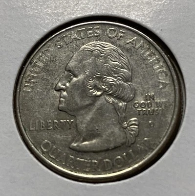 2000 D Maryland State Quarter Struck Through Grease Obverse/Reverse Error - Image 1 of 2