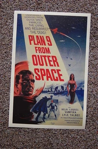 Plan 9 from Outer Space Lobby Card Movie Poster - Picture 1 of 1